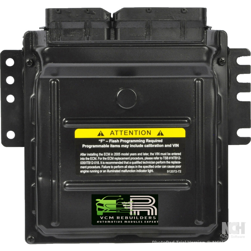 Engine Control Module (ECM), 2009 Nissan Pathfinder 4.0L, MEC71-381, VCM-I71381