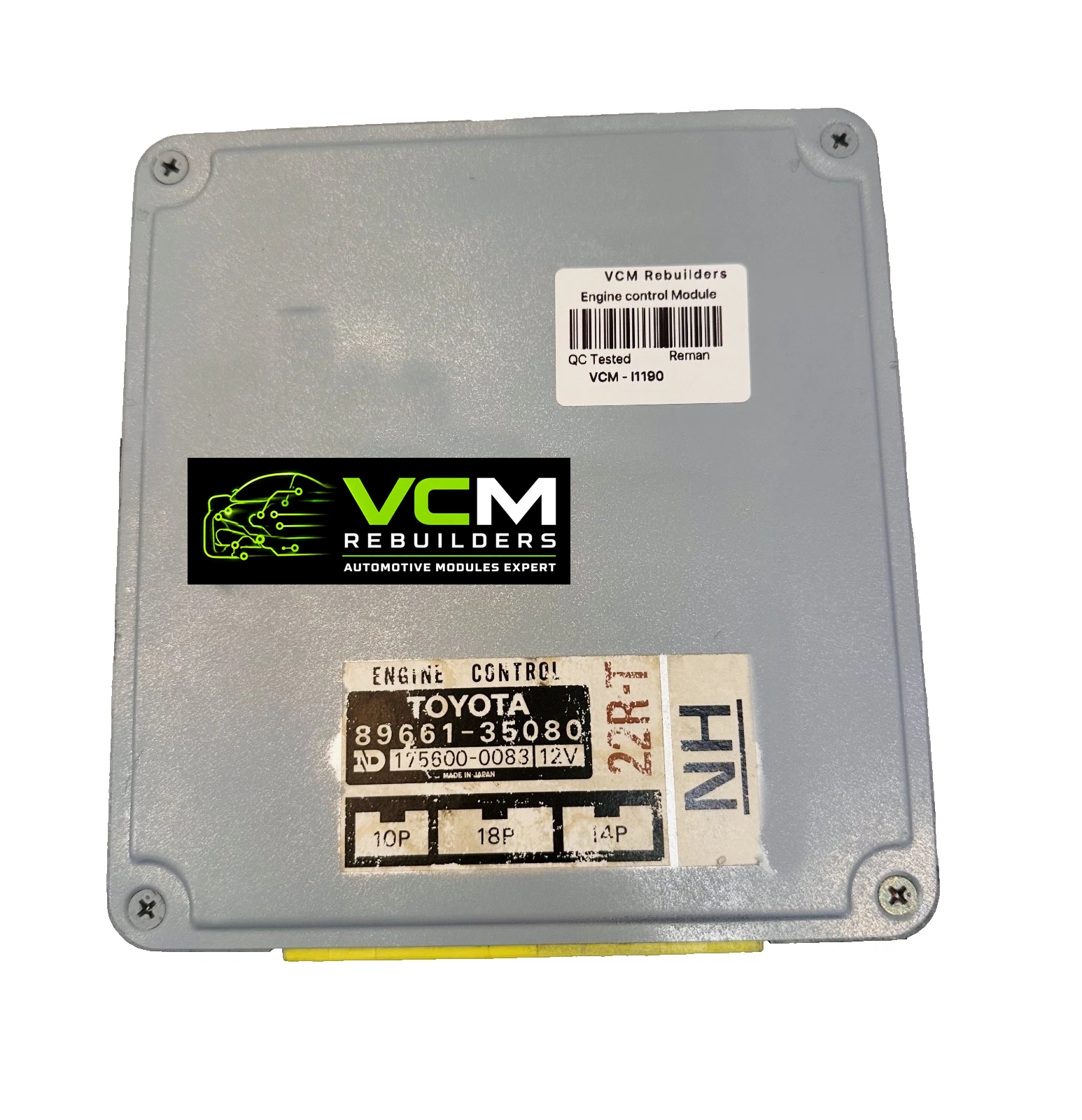 Engine Control Module (ECM), 1985-1989 Toyota 4Runner/ Pickup, OE # 89661-35080, VCM-I1190