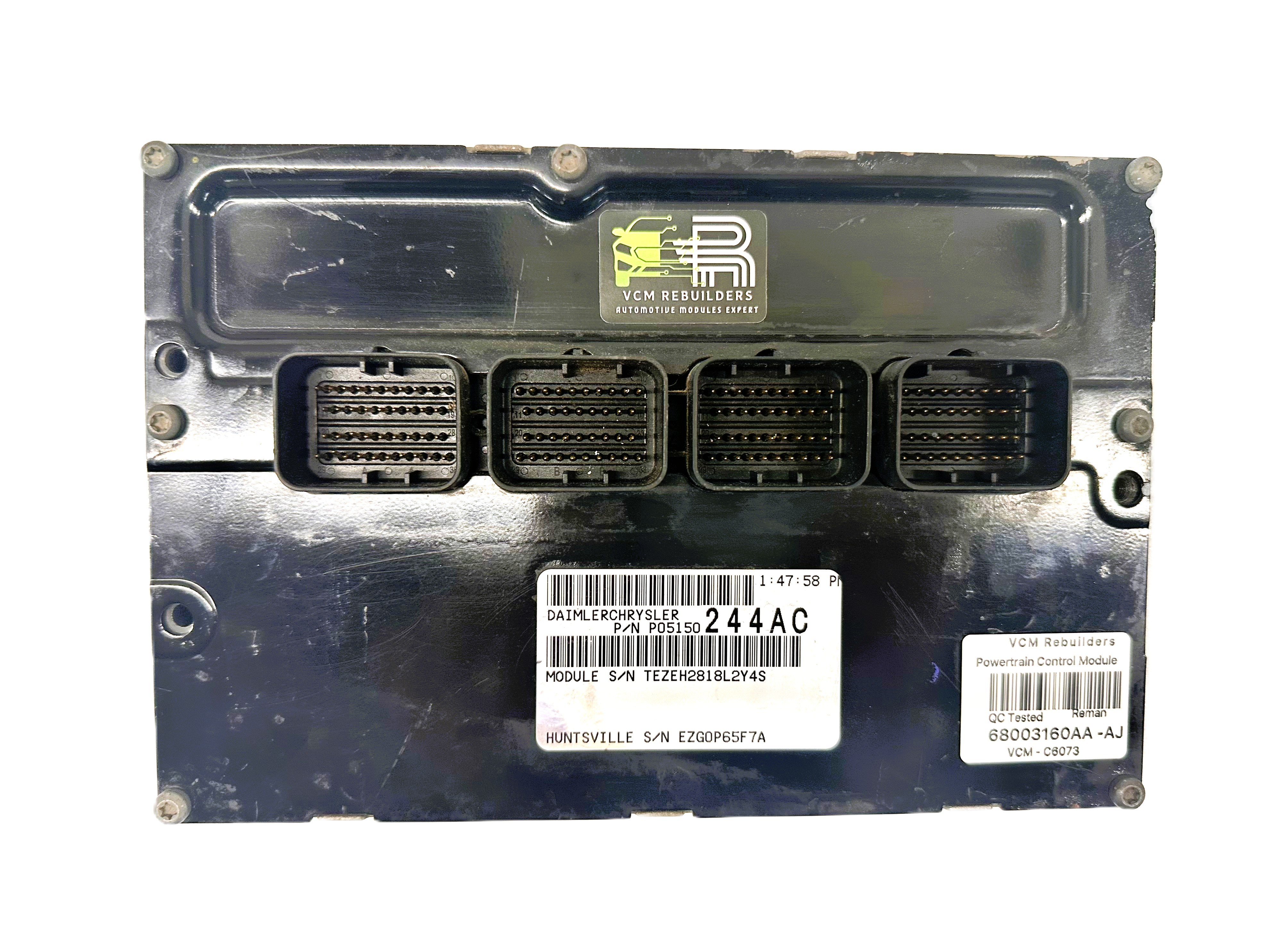 Engine Control Module (ECM), 2009 Journey 3.5L, 68003160AA- 68003160AJ, VCM-C6073FL